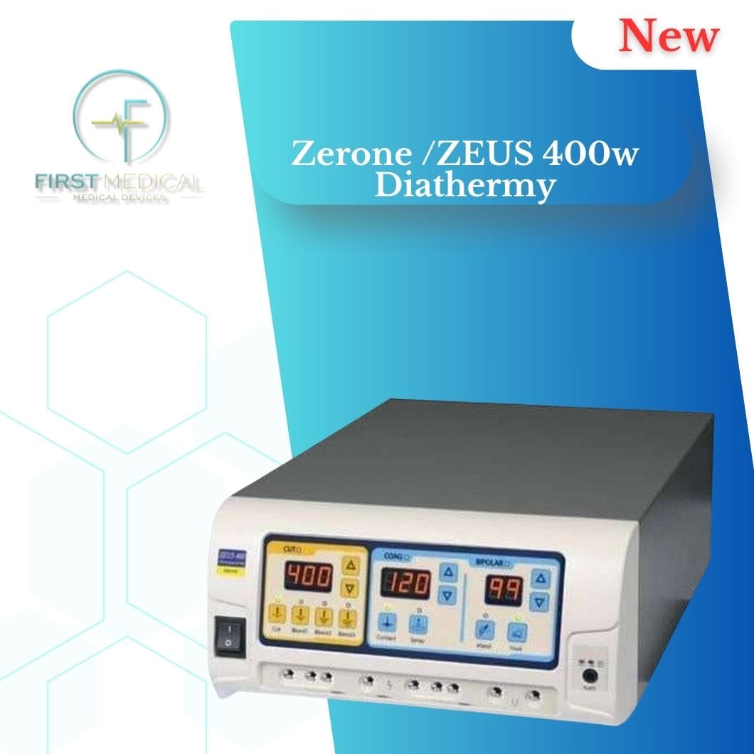 دياثرمي (جهاز كي جراحي) ماركة زيرون 400 وات Diathermy Zeron /zeus 400w (جديد)